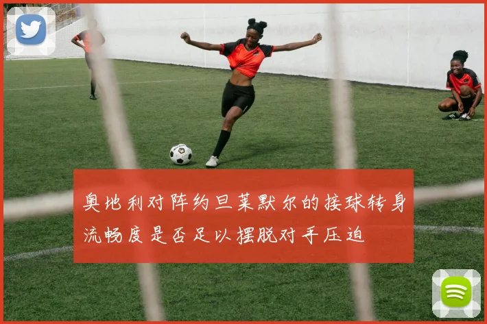 奥地利对阵约旦莱默尔的接球转身流畅度是否足以摆脱对手压迫